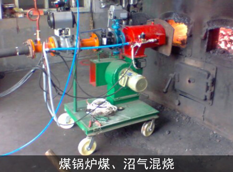 煤鍋爐煤、沼氣混燒